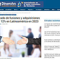 Mercado de fusiones y adquisiciones cay 12% en Latinoamrica en 2023
